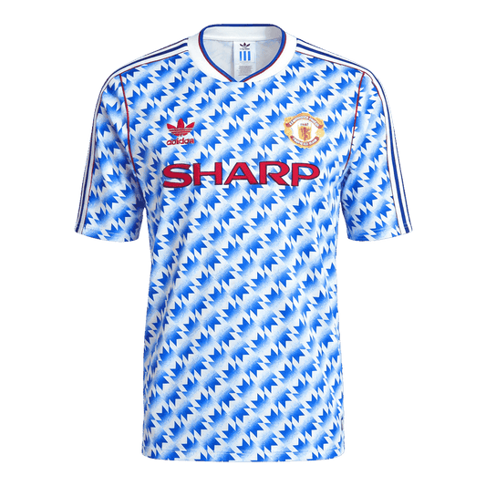 Retro Manchester United Võõrsilvorm Särk 1990/92
