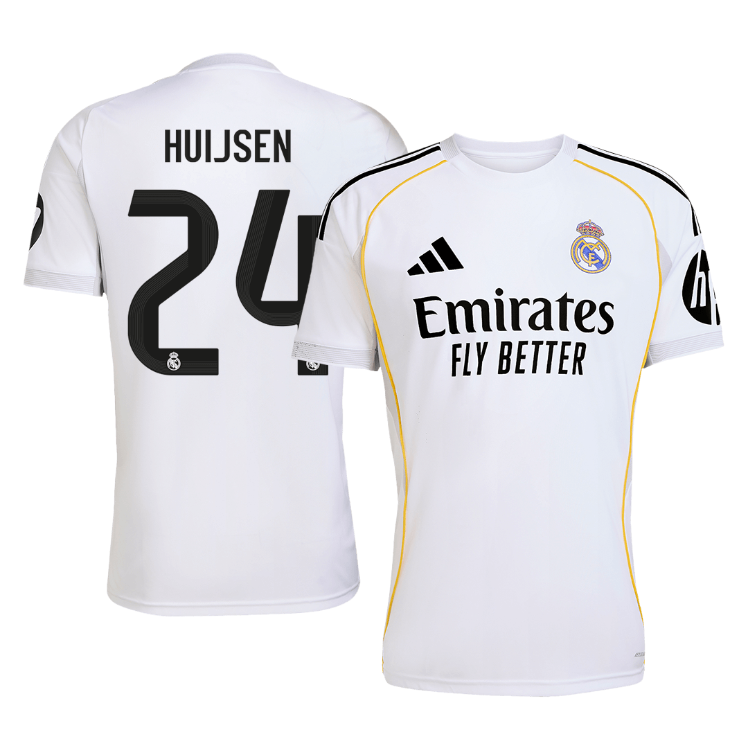 HUIJSEN #24 Madridi Real Koduvorm Särk 2025/26 - Kvaliteetne