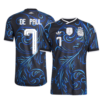 DE PAUL #7 Argentina Võõrsilvorm Särk 2026 Autentne