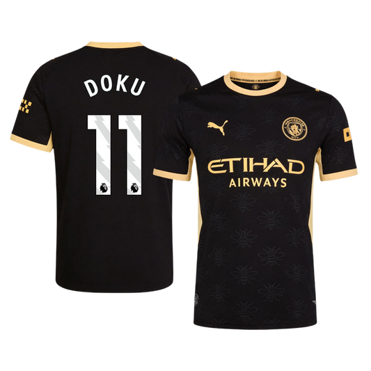 DOKU #11 Manchester City Võõrsilvorm Särk 2026/27 Autentne
