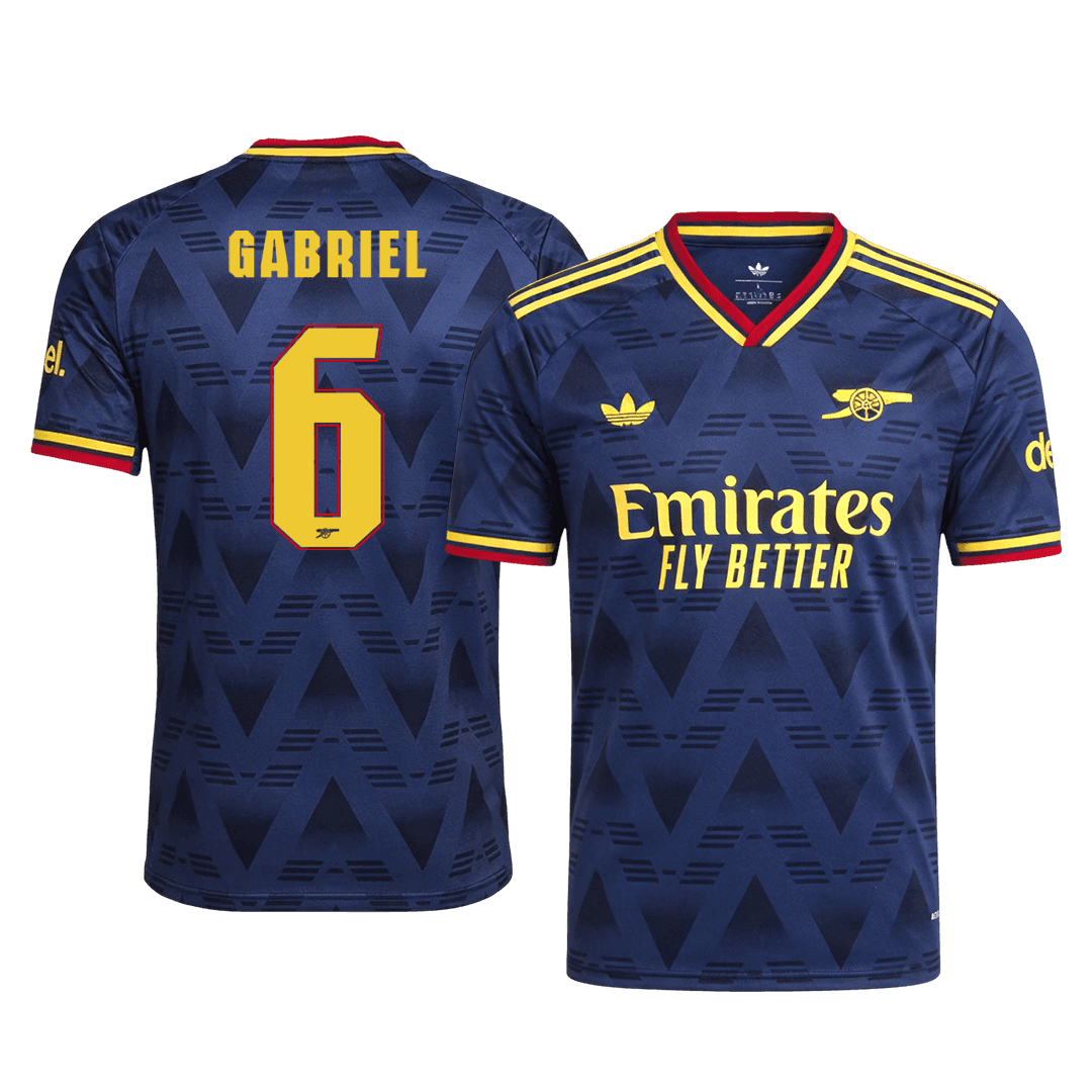 GABRIEL #6 Arsenal Võõrsilvorm Särk 2026/27 Autentne - UCL