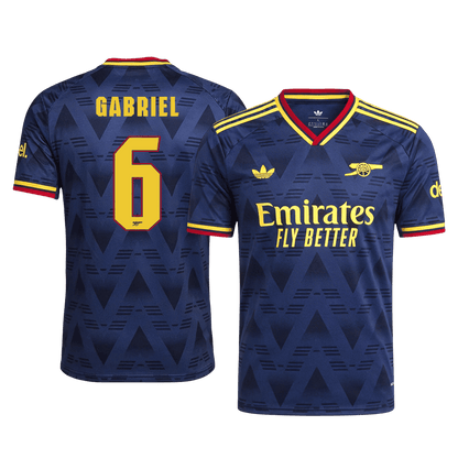 GABRIEL #6 Arsenal Võõrsilvorm Särk 2026/27 Autentne - UCL