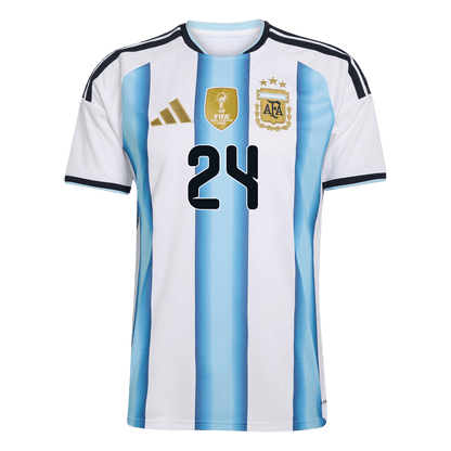 E. FERNÁNDEZ #24 Argentina Koduvorm Särk 2026 - Kvaliteetne