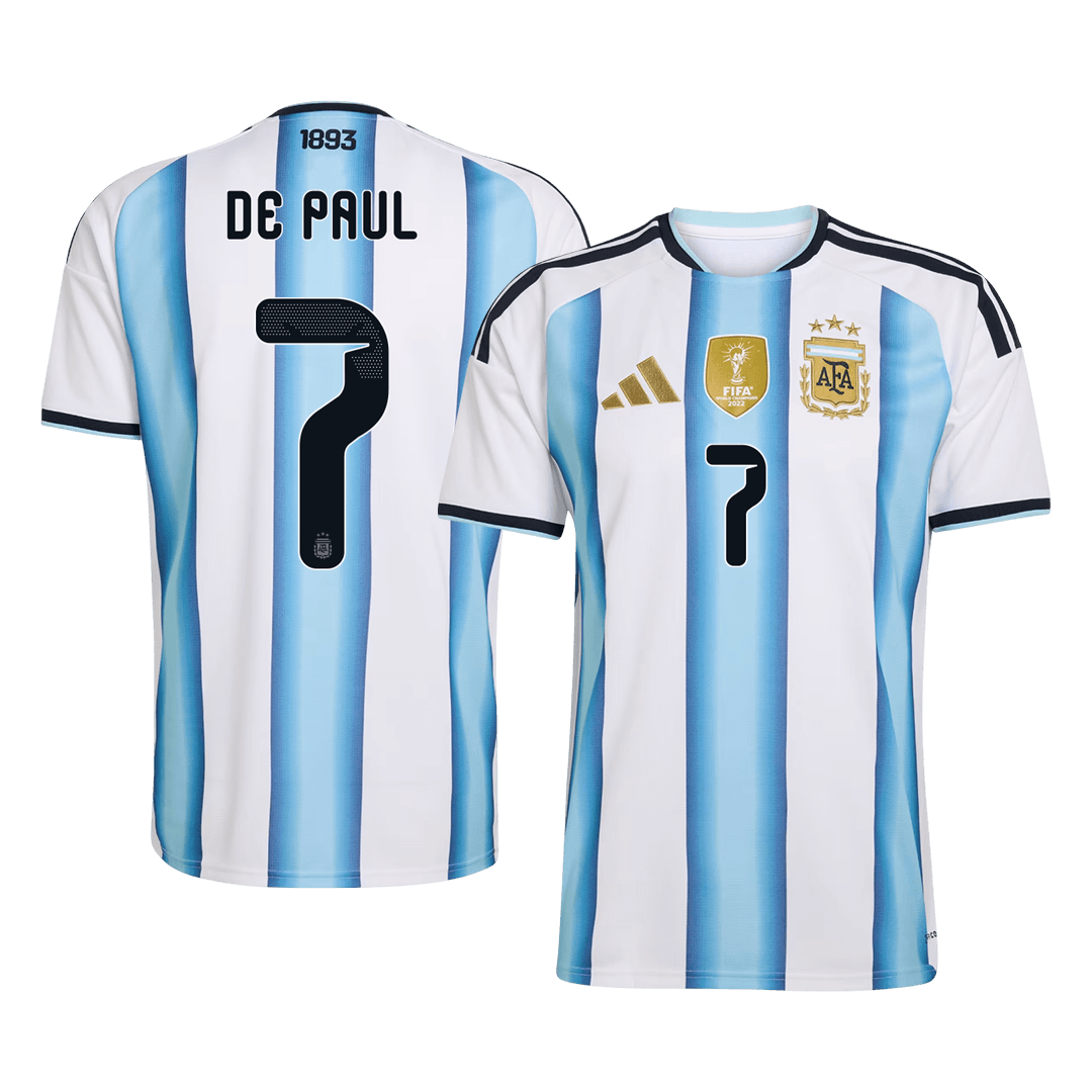 DE PAUL #7 Argentina Koduvorm Särk 2026 - Kvaliteetne