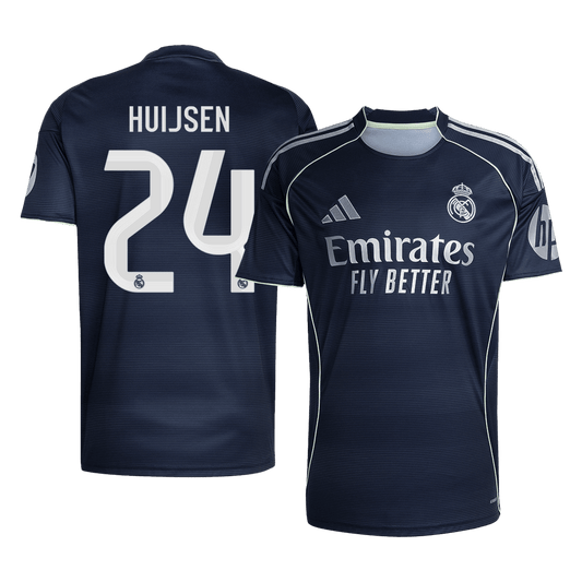 HUIJSEN #24 Madridi Real Võõrsilvorm Särk 2025/26 - Kvaliteetne