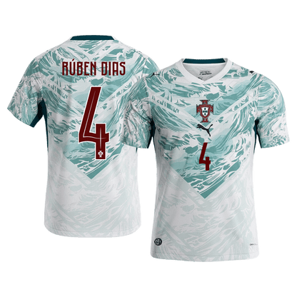 RÚBEN DIAS #4 Portugal Võõrsilvorm Särk 2026