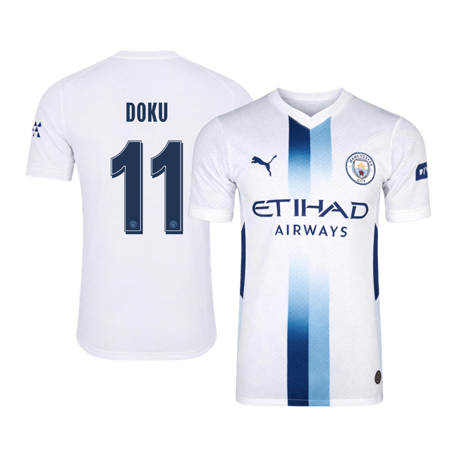 DOKU #11 Manchester City Kolmas Särk 2026/27 Autentne - UCL