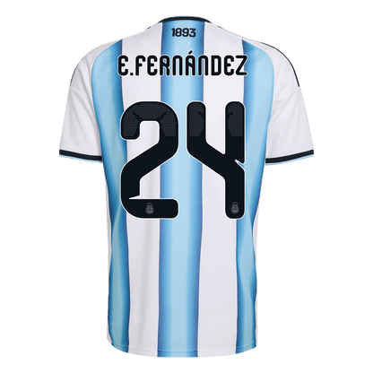 E. FERNÁNDEZ #24 Argentina Koduvorm Särk 2026 - Kvaliteetne