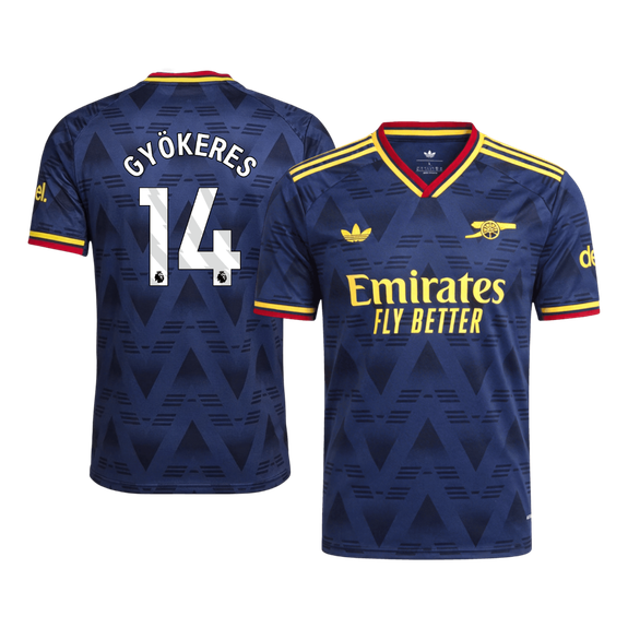 GYÖKERES #14 Arsenal Võõrsilvorm Särk 2026/27 Autentne