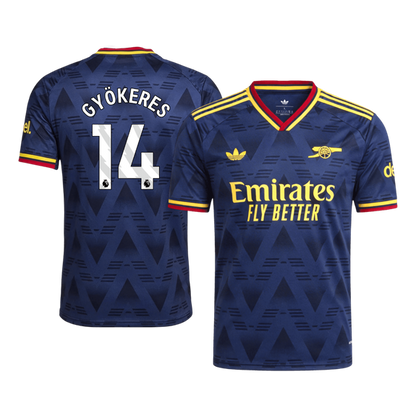 GYÖKERES #14 Arsenal Võõrsilvorm Särk 2026/27 Autentne