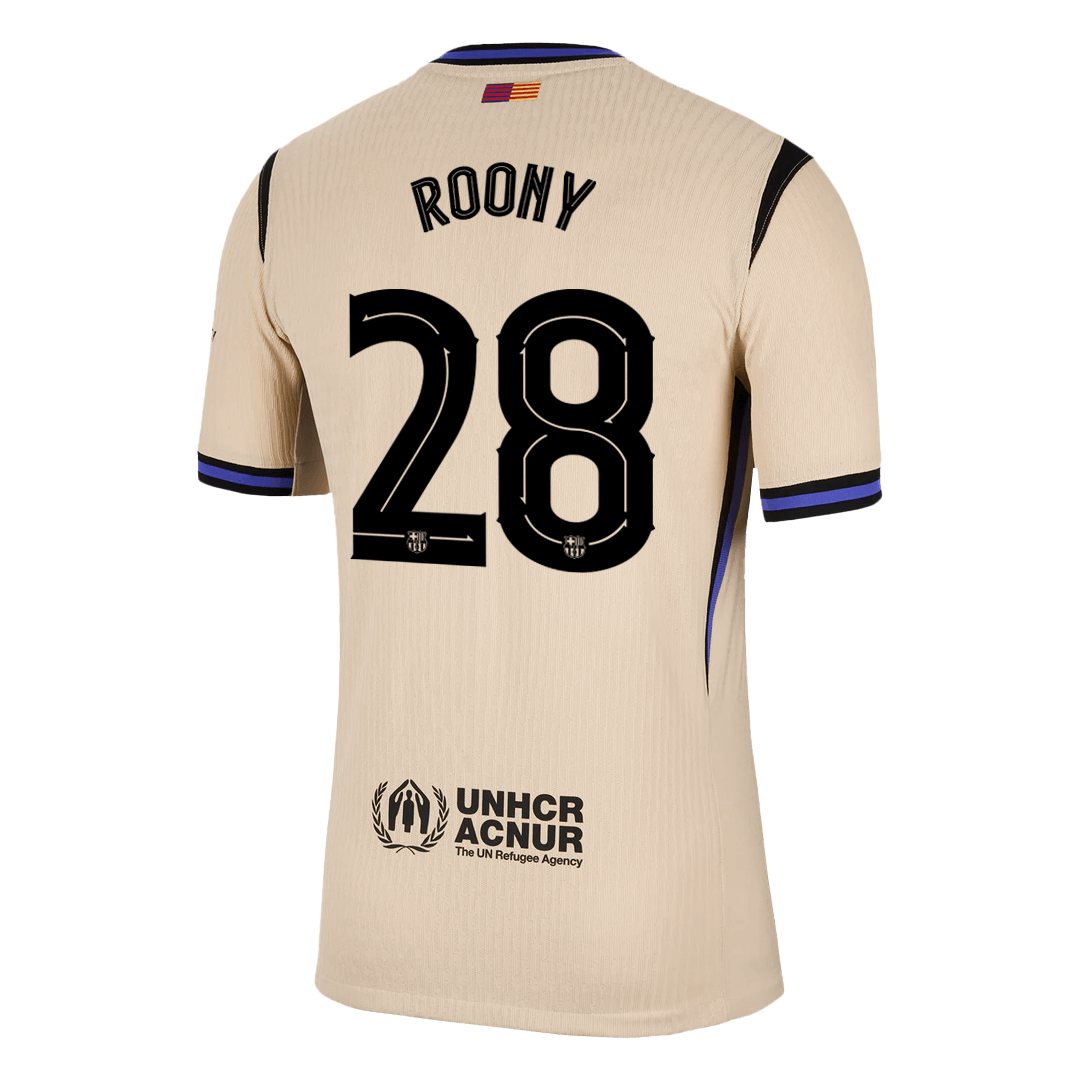 ROONY #28 FC Barcelona Võõrsilvorm Särk 2025/26 Autentne - UCL