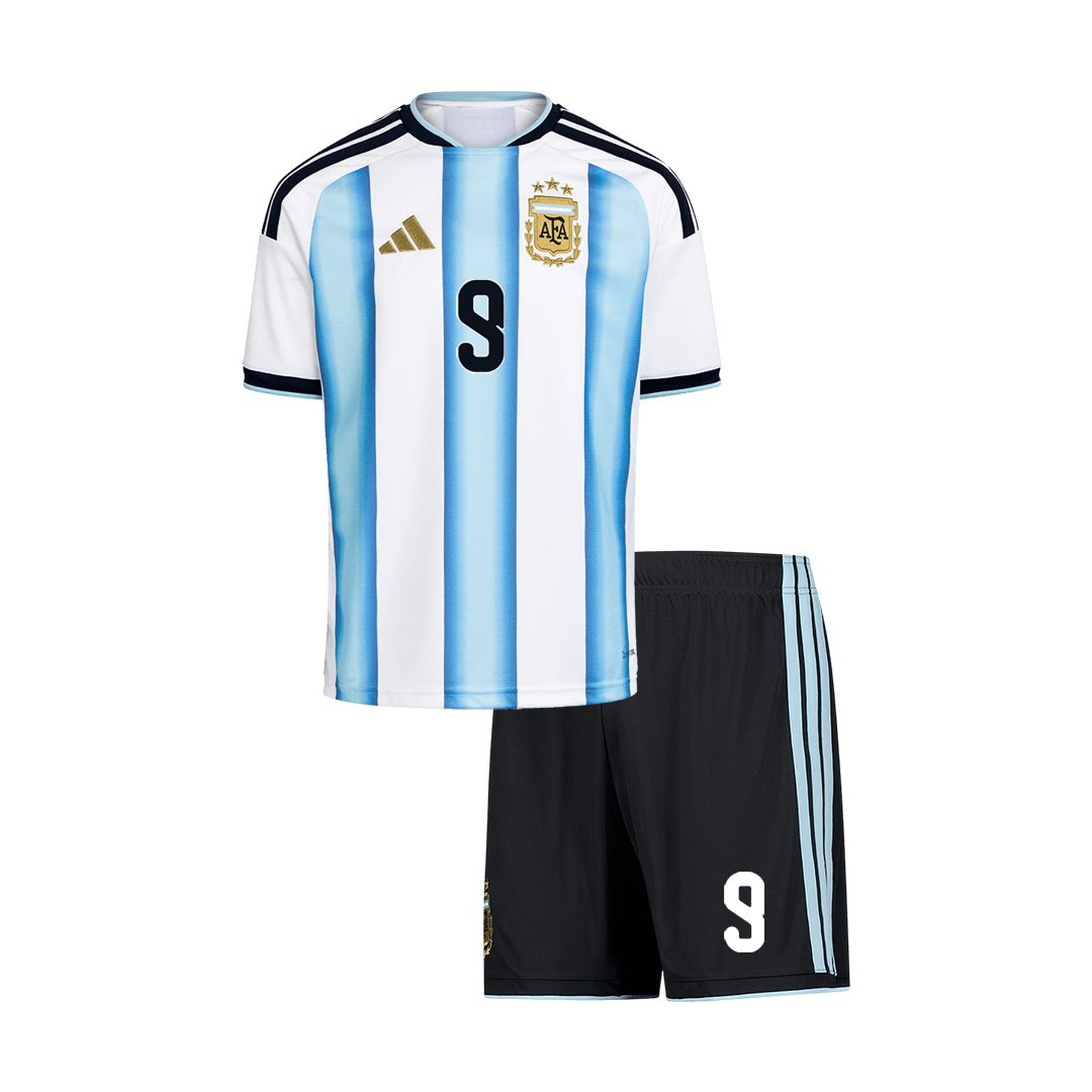 J.ÁLVAREZ #9 Argentina Koduvorm Laste Jalgpallikomplekt 2026 - Kvaliteetne