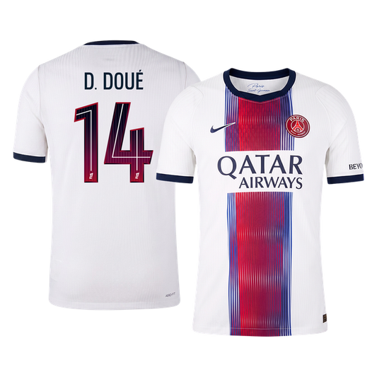 D. DOUÉ #14 Pariisi Saint-Germain Võõrsilvorm Särk 2026/27 Autentne