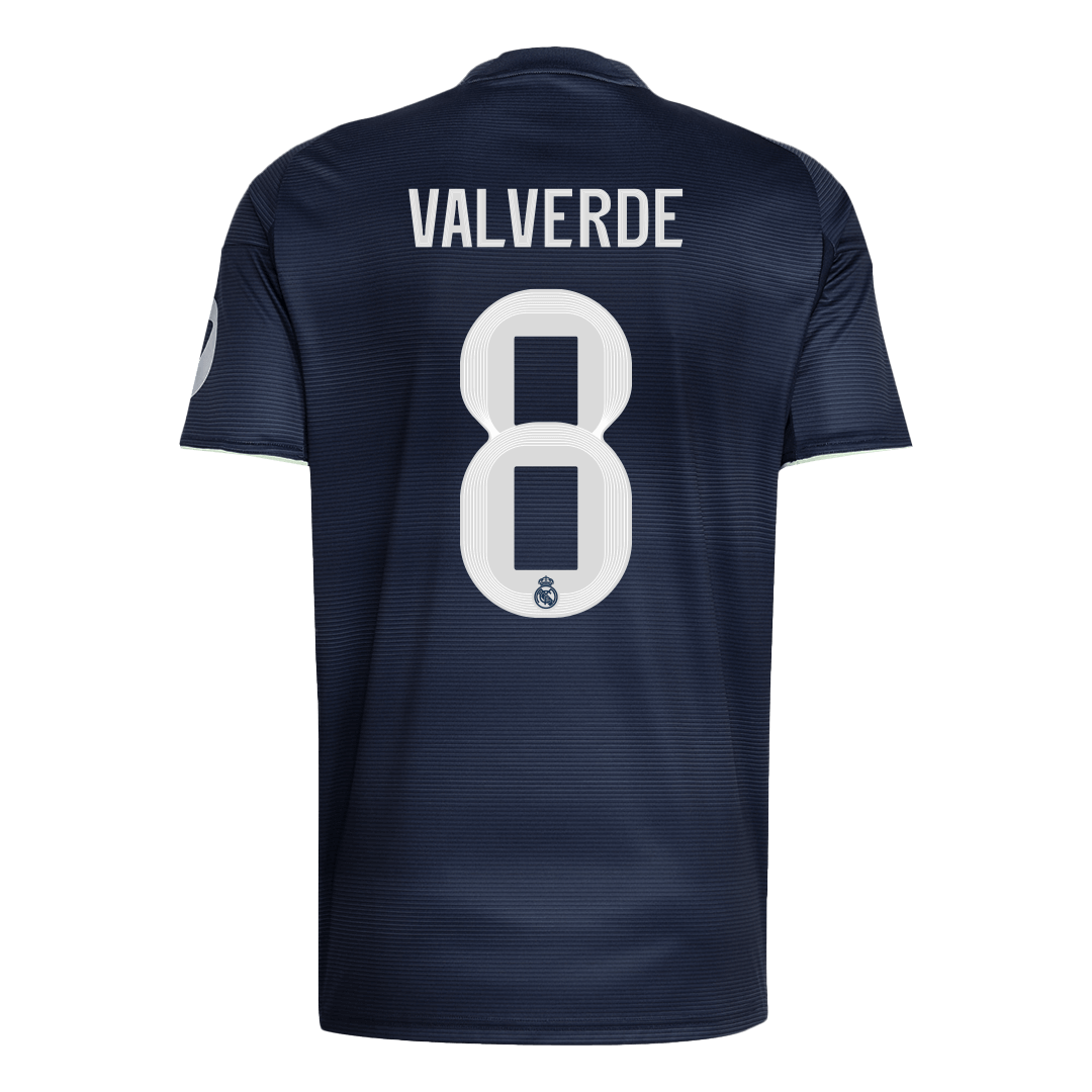 VALVERDE #8 Madridi Real Võõrsilvorm Särk 2025/26 - Kvaliteetne