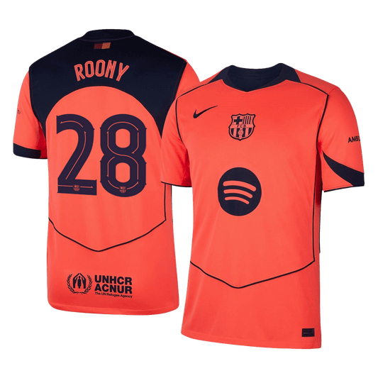 ROONY #28 FC Barcelona Kolmas Särk 2025/26