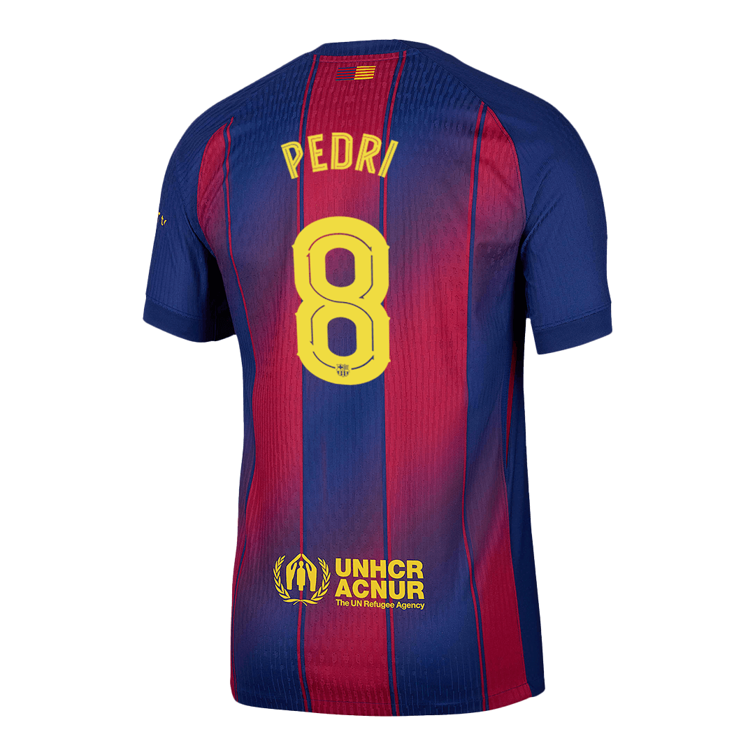 PEDRI #8 FC Barcelona Koduvorm Särk 2025/26 Autentne - UCL