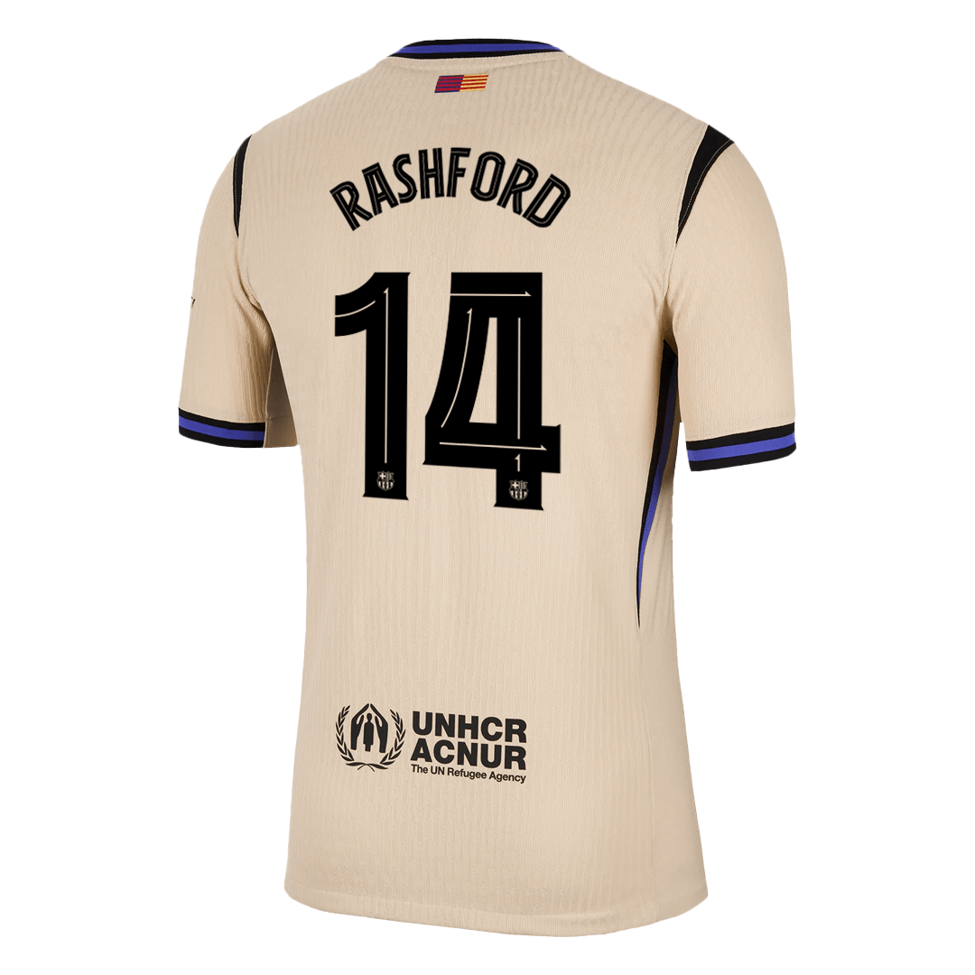 RASHFORD #14 FC Barcelona Võõrsilvorm Särk 2025/26 Autentne - UCL