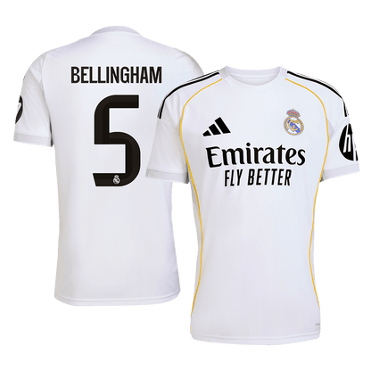 BELLINGHAM #5 Madridi Real Koduvorm Särk 2025/26 - Kvaliteetne