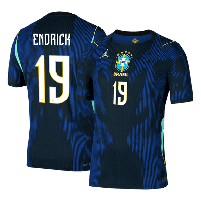 ENDRICK #19 Brasiilia Võõrsilvorm Särk 2026 Autentne