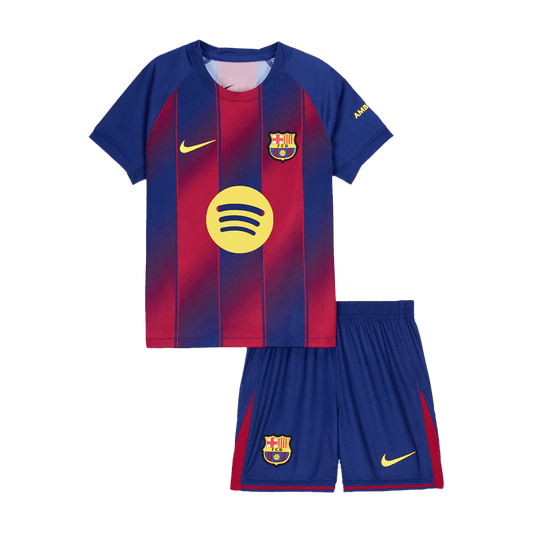 FC Barcelona Koduvorm Laste Jalgpallikomplekt 2025/26 - Kvaliteetne