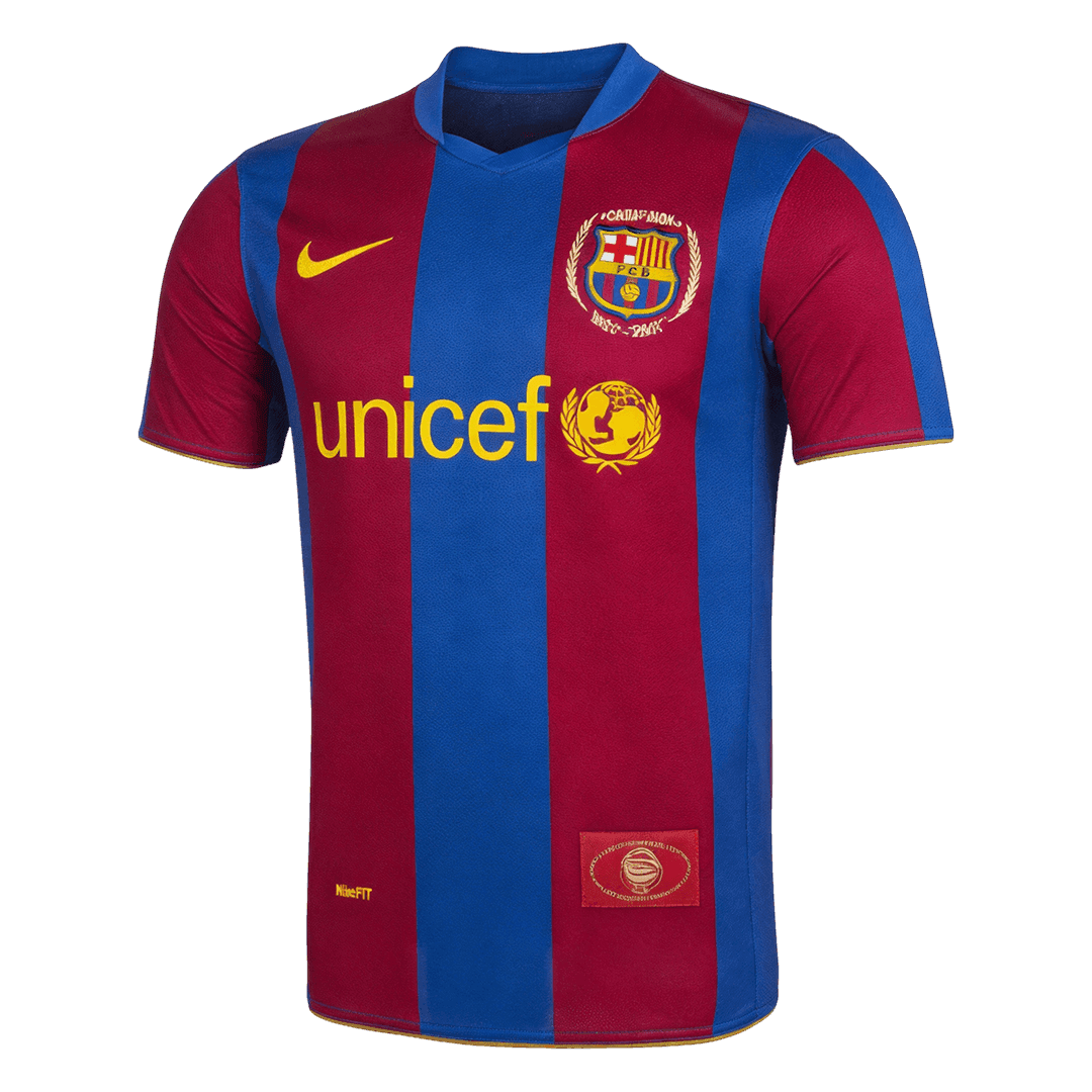 Retro FC Barcelona Koduvorm Särk 2007/08
