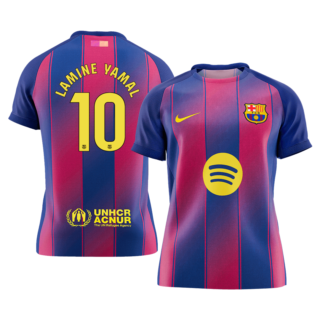 LAMINE YAMAL #10 FC Barcelona Koduvorm Särk 2025/26 - Kvaliteetne