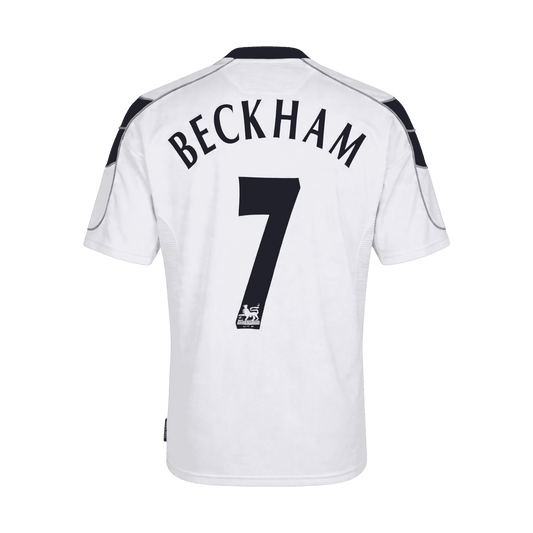 Retro BECKHAM #7 Manchester United Võõrsilvorm Särk 2000/01
