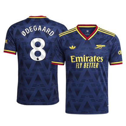 ØDEGAARD #8 Arsenal Võõrsilvorm Särk 2026/27 Autentne
