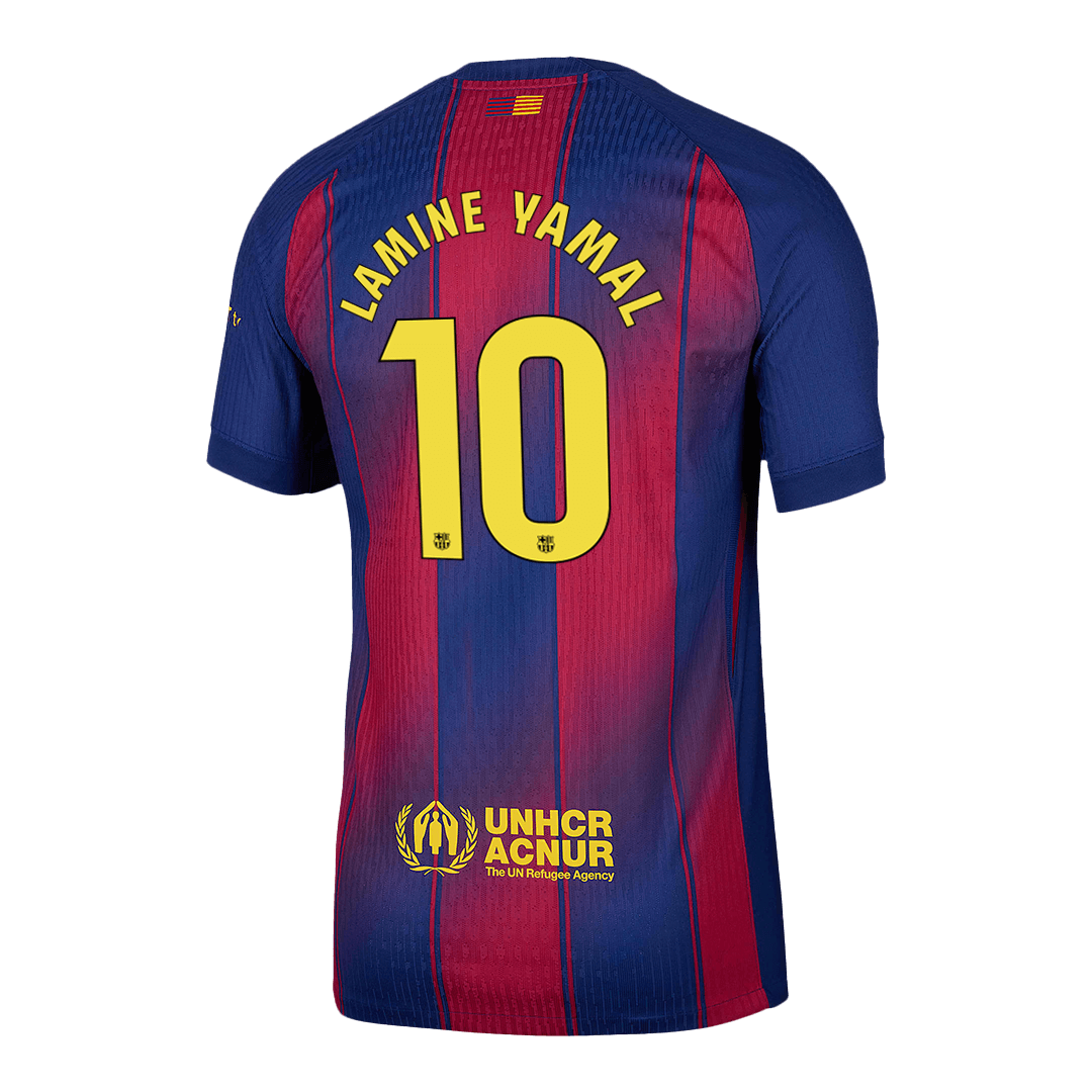 LAMINE YAMAL #10 FC Barcelona Koduvorm Särk 2025/26 Autentne