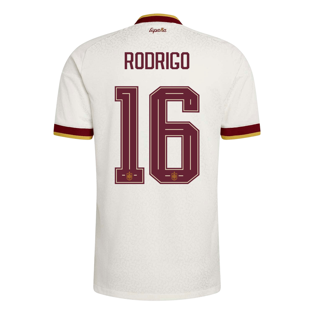 RODRIGO #16 Hispaania Võõrsilvorm Särk 2026 Autentne