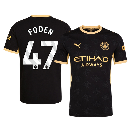 FODEN #47 Manchester City Võõrsilvorm Särk 2026/27 Autentne