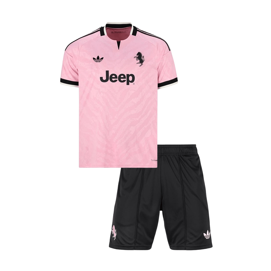 Juventus Võõrsilvorm Laste Jalgpallikomplekt 2026/27