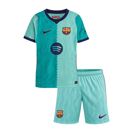 Barcelona Kolmas Laste Jalgpallikomplekt 2026/27