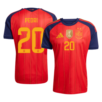 PEDRI #20 Hispaania Koduvorm Särk Champion Edition 2026 - 2 Stars 2026