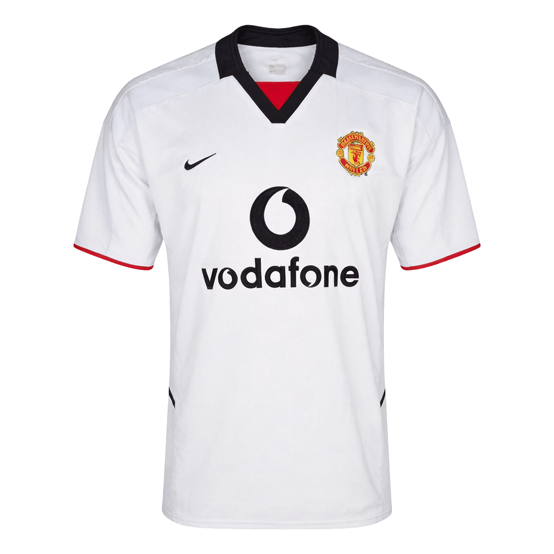 Retro Manchester United Võõrsilvorm Särk 2002/03
