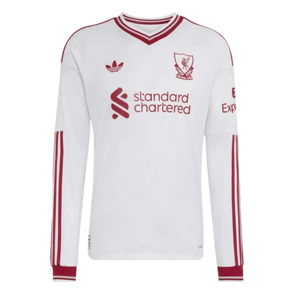 Liverpool Võõrsilvorm Pikkade Varrukatega Särk 2026/27