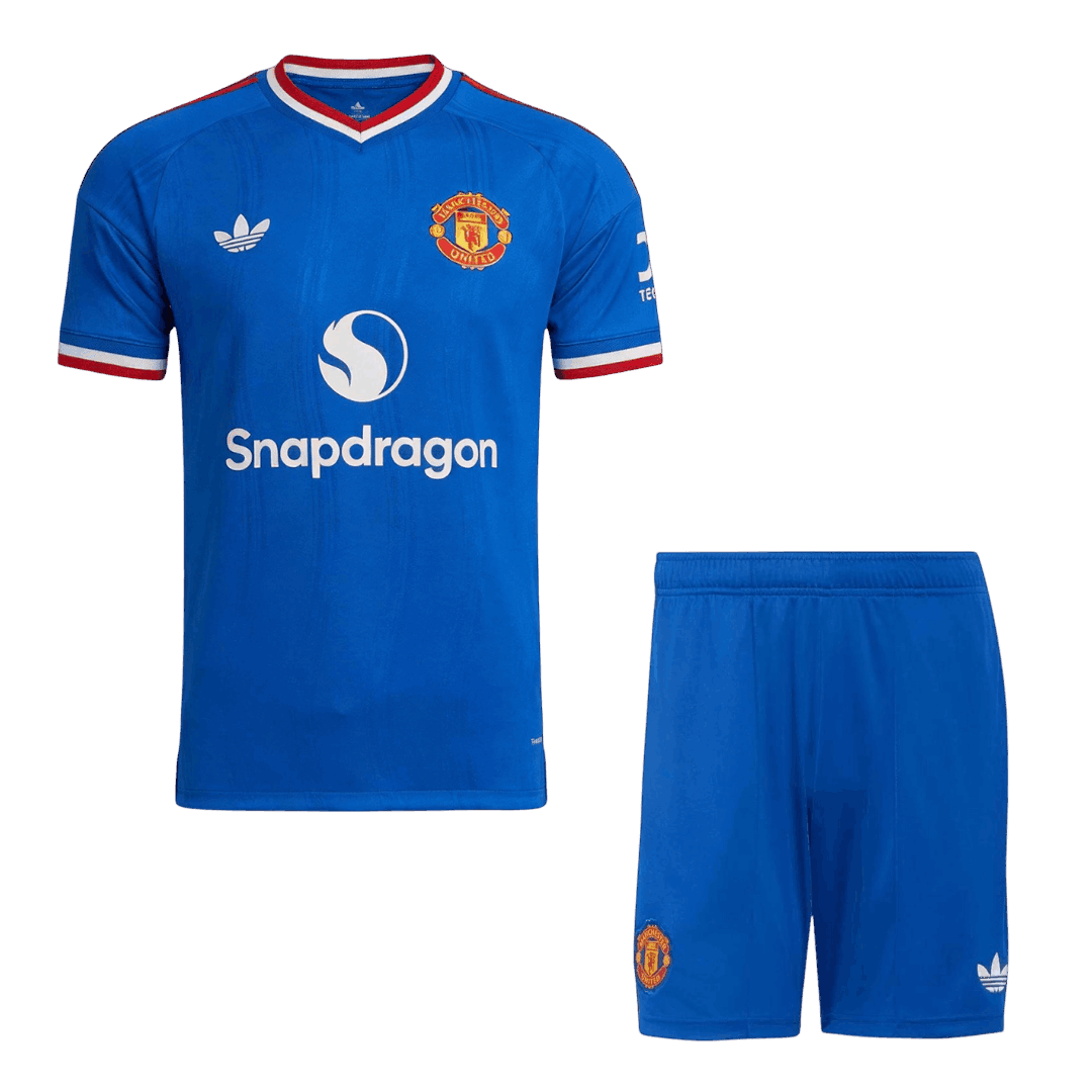 Manchester United Võõrsilvorm Jalgpallikomplekt 2026/27