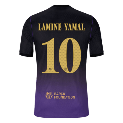 LAMINE YAMAL #10 Barcelona Võõrsilvorm Särk 2026/27 Autentne - UCL
