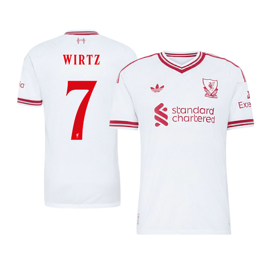 WIRTZ #7 Liverpool Võõrsilvorm Särk 2026/27 Autentne - UCL