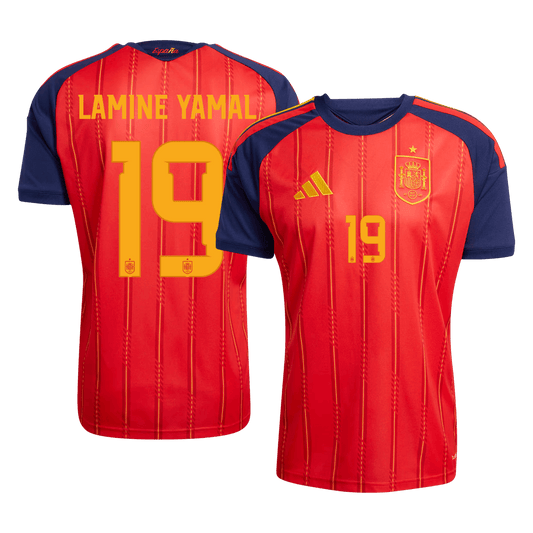LAMINE YAMAL #19 Hispaania Koduvorm Särk 2026 - Kvaliteetne