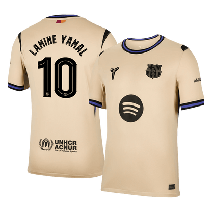 LAMINE YAMAL #10 FC Barcelona Võõrsilvorm Särk 2025/26 - UCL
