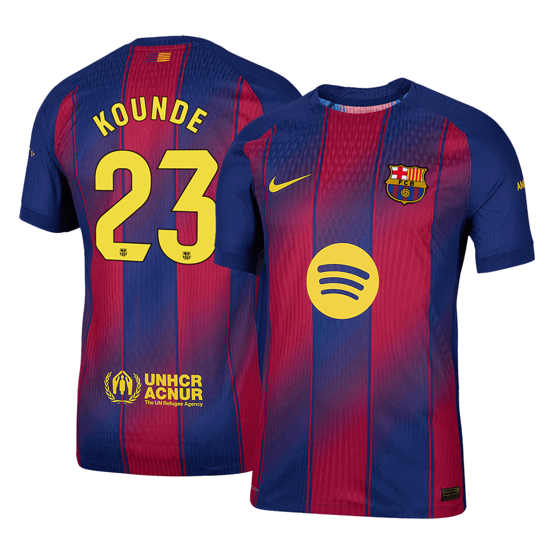 KOUNDE #23 FC Barcelona Koduvorm Särk 2025/26 Autentne