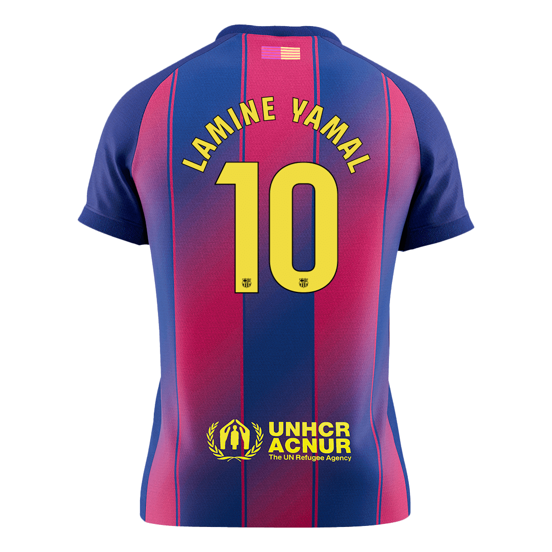 LAMINE YAMAL #10 FC Barcelona Koduvorm Särk 2025/26 - Kvaliteetne
