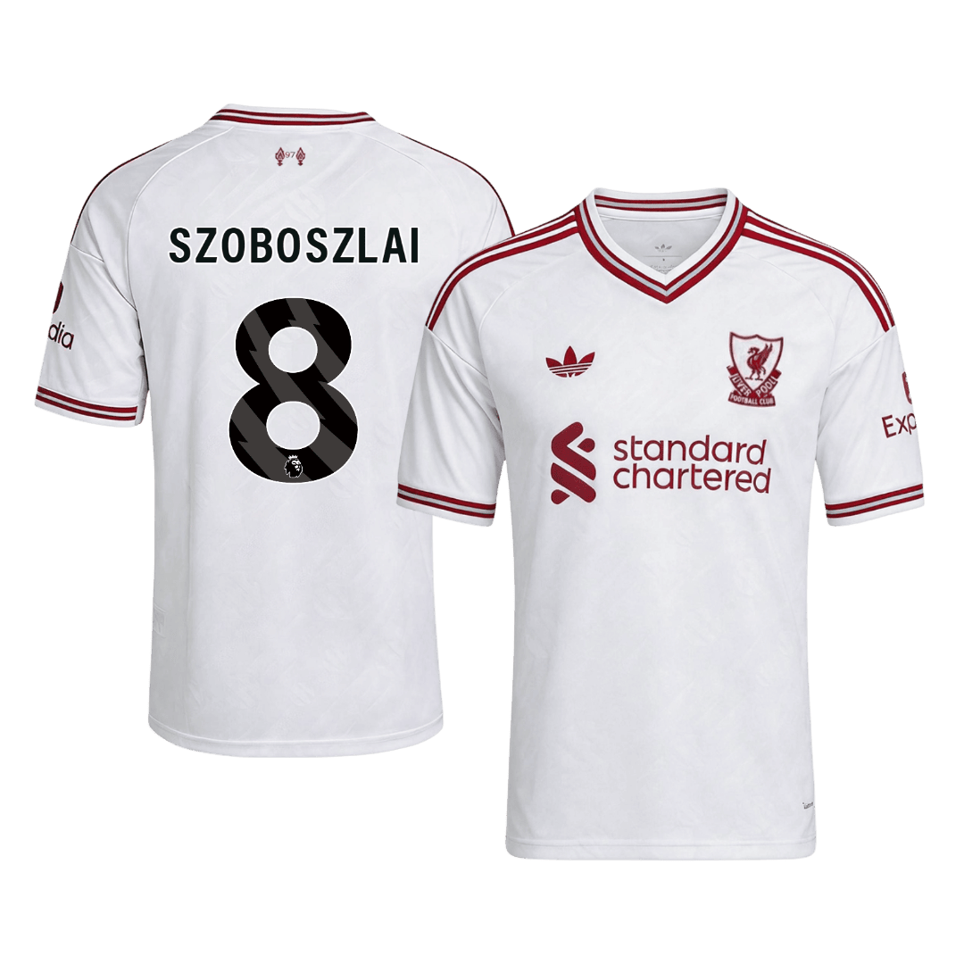 SZOBOSZLAI #8 Liverpool Võõrsilvorm Särk 2026/27
