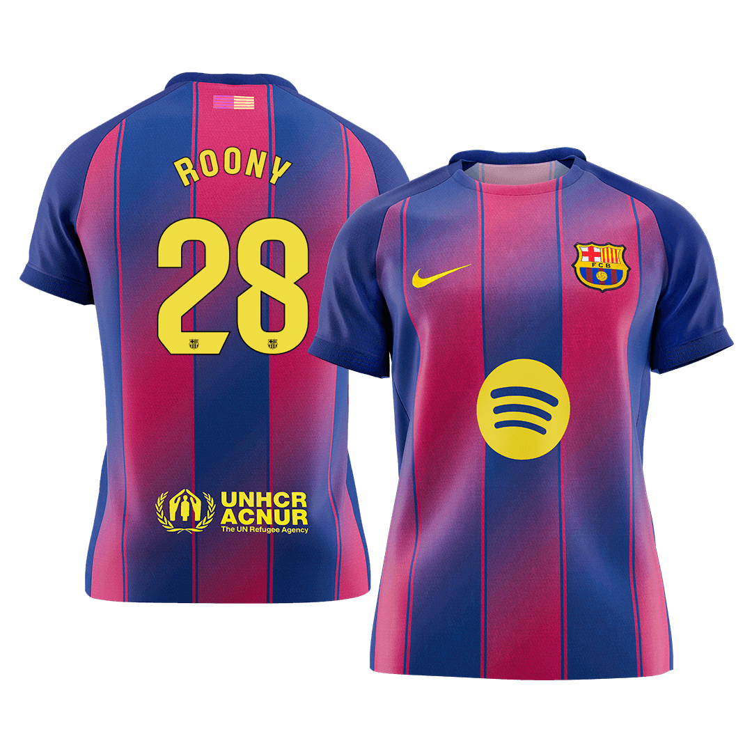 ROONY #28 FC Barcelona Koduvorm Särk 2025/26 - Kvaliteetne