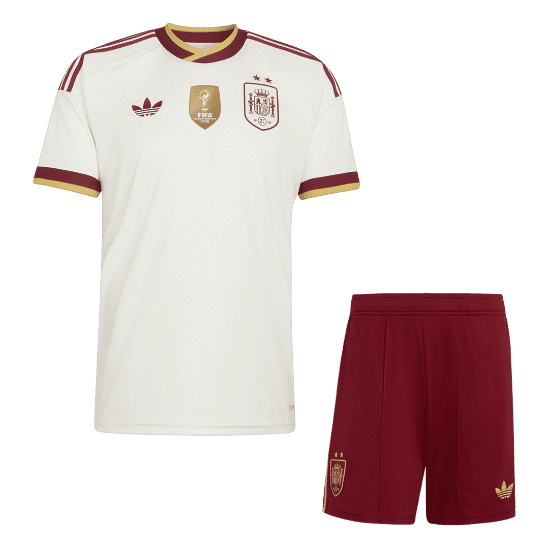 Hispaania Võõrsilvorm Laste Jalgpallikomplekt Champion Edition 2026 - 2 Stars 2026