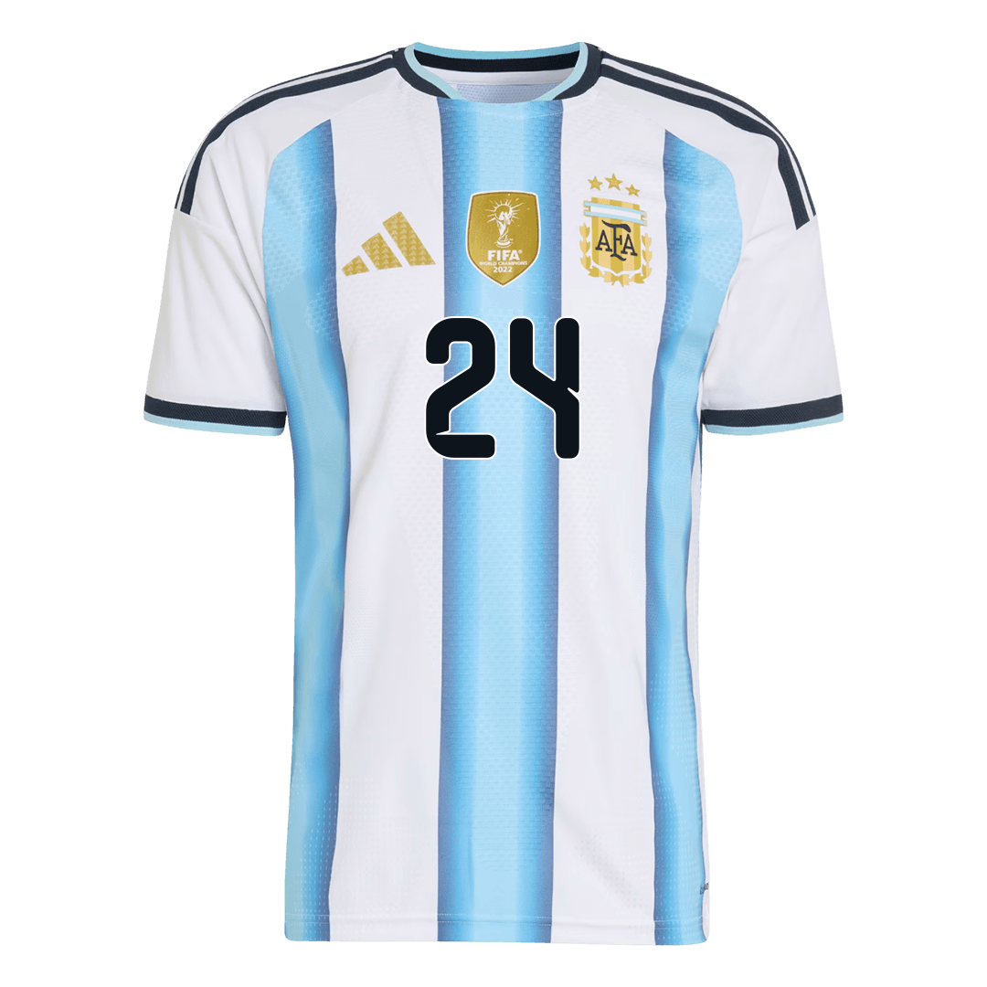 E. FERNÁNDEZ #24 Argentina Koduvorm Särk 2026 Autentne