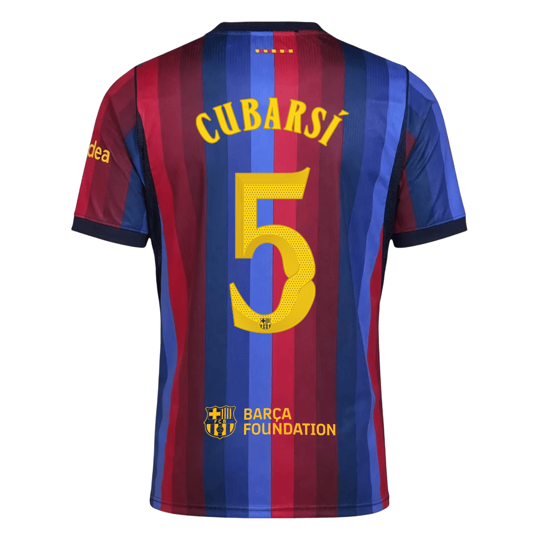 CUBARSÍ #5 Barcelona Koduvorm Särk 2026/27 - UCL