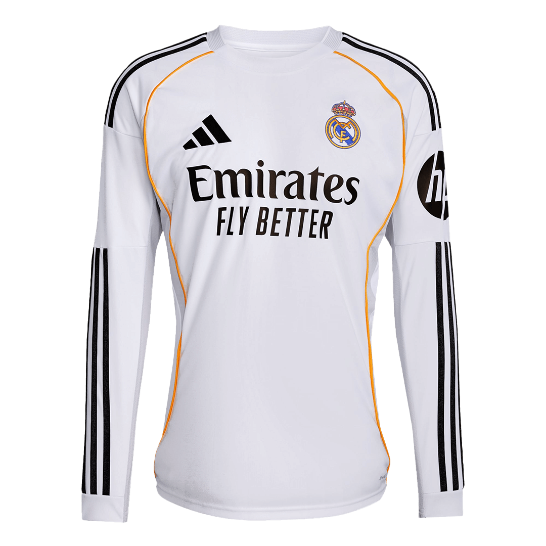 Madridi Real Koduvorm Pikkade Varrukatega Särk 2025/26