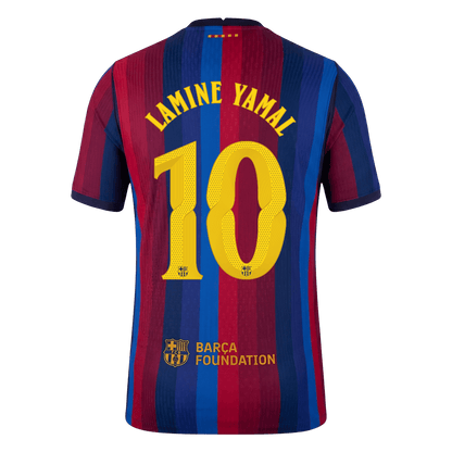 LAMINE YAMAL #10 Barcelona Koduvorm Särk 2026/27 Autentne - UCL